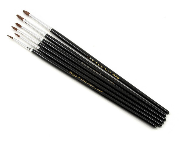 OakridgeStores.com | Atlas Brush - Camel Hair Brush Set (6) - Sizes 1, 2 & 3 - 30-6PS 689076950220
