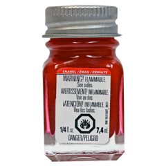 TESTORS - 1152 Red Metallic 1/4 oz. Enamel Paint 075611115207