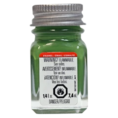 TESTORS - 1164 Flat Green 1/4 oz. Enamel Paint 075611116402