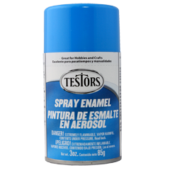 TESTORS - Light Blue Paint 3 Oz. Spray Can (1208) 075611120805