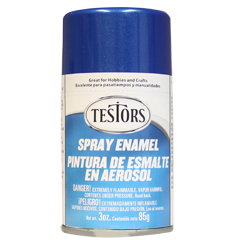 TESTORS - 1209T Spray Artic Blue Metallic Enamel 3 oz. Enamel Paint 0075611120904