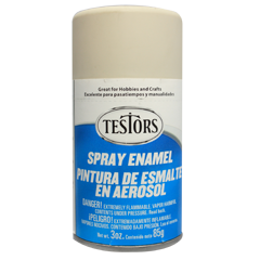 TESTORS - Flat Lt. Aircraft Gray Paint 3 Oz. Spray Can (1233) 075611123301