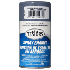 TESTORS - Primer Paint 3 Oz. Spray Can (1237) 075611123707