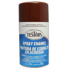 TESTORS - Brown Paint 3 Oz. Spray Can (1240) 075611124001