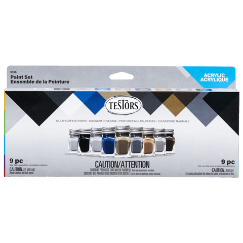 TESTORS - Model Aircraft Acrylic Paint Refill Set (9136) 075611913605