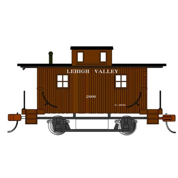 BACHMANN - HO Scale Bobber Caboose LV (18405) 022899184050