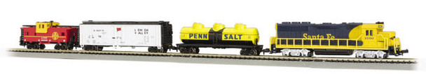 BACHMANN - N Scale - Electric Train SetThunder Valley - Santa Fe (24013) 022899240138