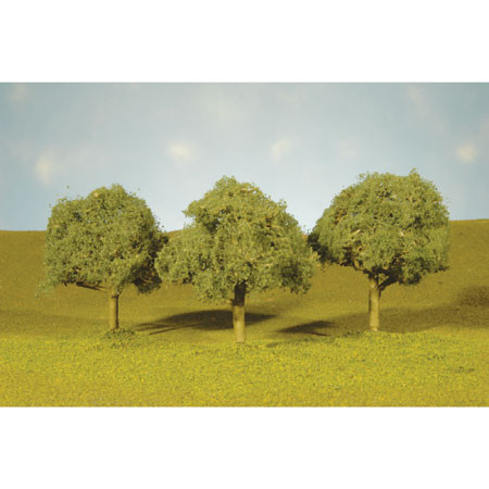 BACHMANN - Scenescapes Oak Trees 3-3.5 (3) - Train Set Scenery (All Scales) (32013) 022899320137
