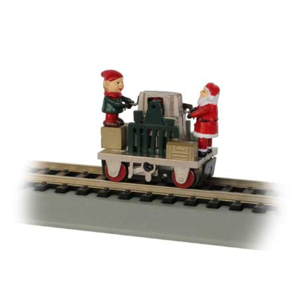 BACHMANN - HO Scale Operating Gandy Dancer Christmas (46224) 022899462240