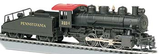 BACHMANN - HO USRA 0-6-0 with Smoke PRR #3234 - Steam Train Locomotive (HO Scale) (50615) 022899506159