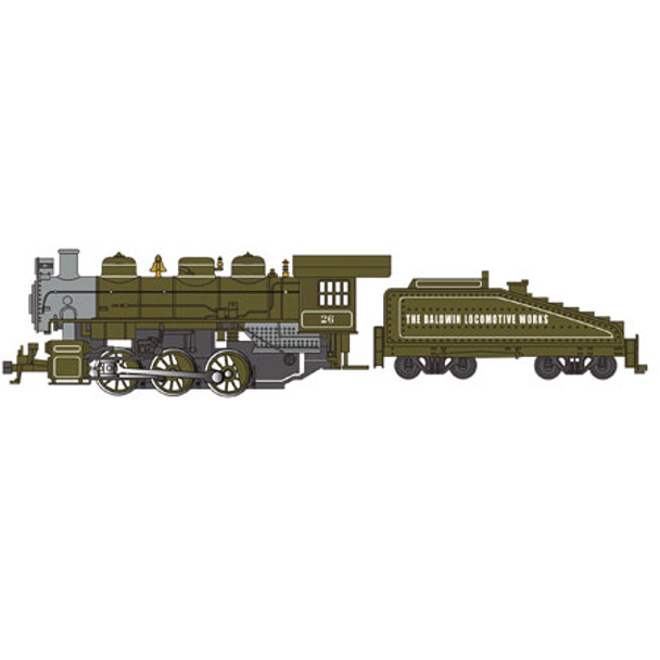 BACHMANN - HO Scale USRA 0-6-0/DCC/Smoke Locomotive Train Engine Baldwin Locomotive Works (51610) 022899516103