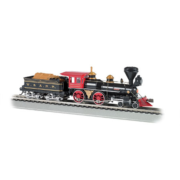 BACHMANN - HO Scale 4-4-0 with DCC & Sound Value Locomotive Train Engine W&ARR/The General (52705) 022899527055