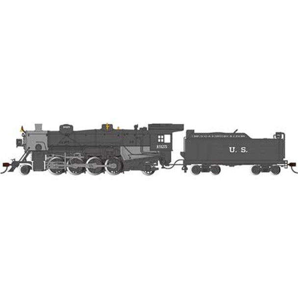 BACHMANN - HO Scale 2-8-2 Light with DCC & Sound Value Locomotive Train Engine C&EI #1925 (54308) 022899543086