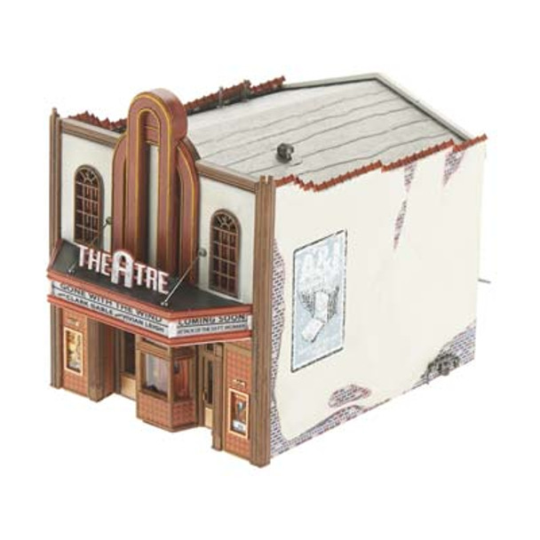 WOODLAND SCENICS - N Scale Built-Up Theater Building (BR4944) 724771049449