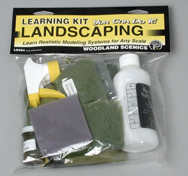 WOODLAND SCENICS - Landscaping Learning Kit - Train Set Scenery (All Scales) (LK954) 724771009542