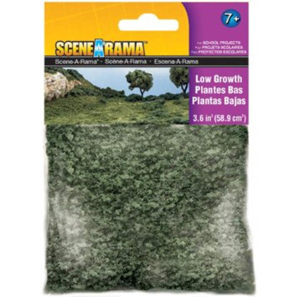 WOODLAND SCENICS - Scene-A-Rama Scenery Bags Low Growth 2oz (SP4183) 724771041832