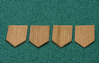 ALESSIO - 1 Inch Scale Dollhouse Miniature - Economy Diamond Shingles 500 Pieces (AS53A)