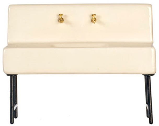 AZTEC - Furniture 1920'S Porcelain Sink - 1 Inch Scale Dollhouse Miniature (D6268) 717425062680