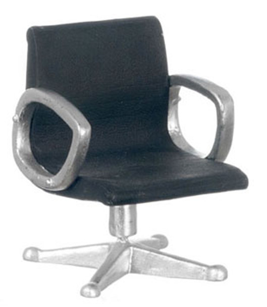 AZTEC - 1" Scale Dollhouse Miniature Furniture: Aluminum Chair - Eames Designer Furniture AZS8006 717425800664