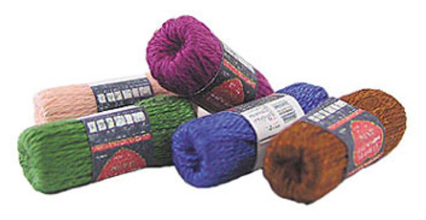CARRUDUS - 1 Inch Scale Dollhouse Miniature - Skeins Of Yarn Assorted With 5 Skeins (CAR1166)