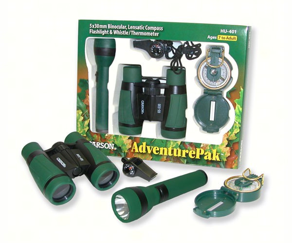 CARSON OPTICAL - Kid's Outdoor Adventure & Binocular Set CARSONHU401 750668005175