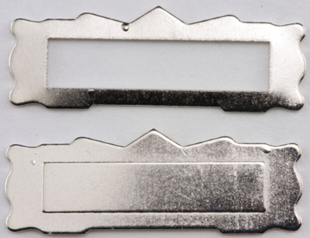 CLASSICS - Dollhouse Furniture Mail Slot, 1 pack, Satin Nickel 1" Scale Dollhouse Miniature CLA05679 731851056792