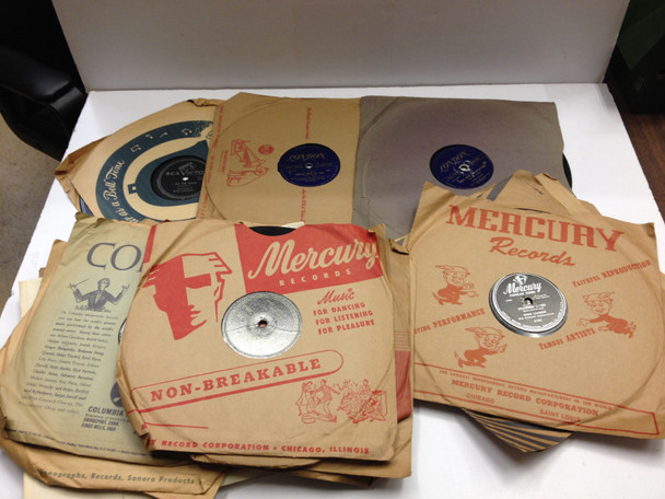 RESALE SHOP - Various 78rpm Records, Various Artists- Pre-Owned - (TERO-78)