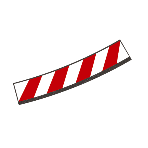 CARRERA - Inside Border for 4/15 High Bank Curve Slot Car Track (12) (1:32 & 1:24 Scale) (20596) 4007486205963