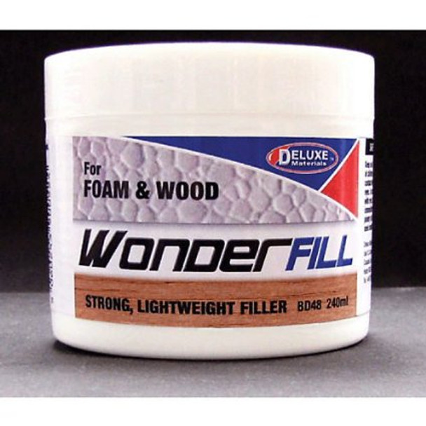 DELUXE MATERIALS Wonderfill 240ml Wood and Foam Filler (DLM-BD48) 5060243901248