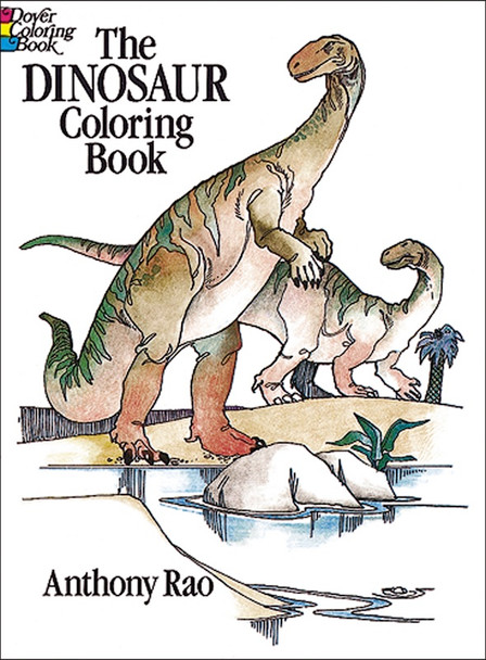 DOVER - The Dinosaur Coloring Book (DOV-24022) 800759240227