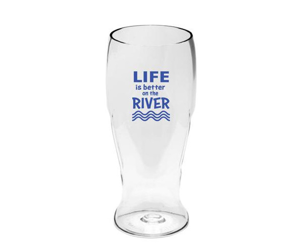 ZEE'S CREATIONS - Life is Better on the River EverDrinkware Beer Tumbler (ED1003-CS7) 817441018163