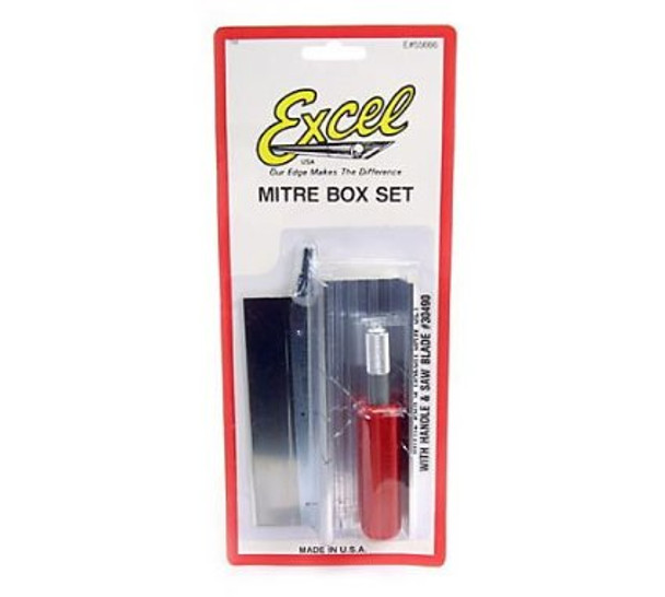 EXCEL - Mitre Box with Handle and Blades (55666) 098171556662