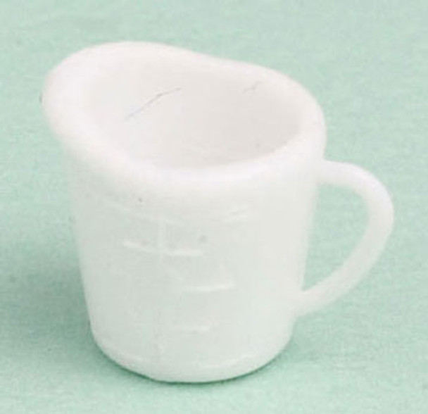 FARROW - 1 Inch Scale Dollhouse Miniature - White Measuring Cup (FR40290) 717425002907
