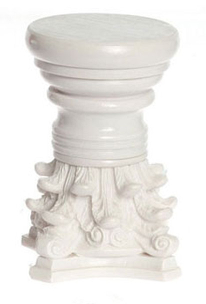 FALCON - Miniature Roman Corinthian, Small Capital & Base for a Column for 1" Scale Dollhouse Miniature (FCA3728)