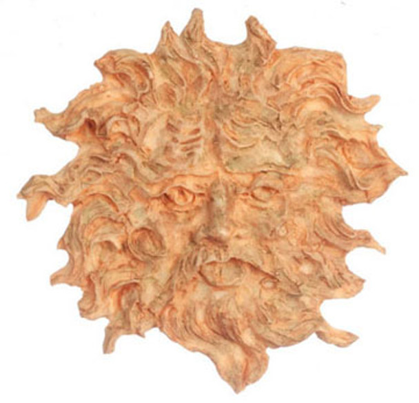 FALCON - Miniature Sun Face, Aged, 2 pieces for 1" Scale Dollhouse Miniature (FCA4248AG)