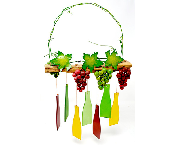 GIFT ESSENTIALS - Grapevine Wind Chime GEBLUEG579 804414915796