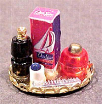 HUDSON RIVER - 1 Inch Scale Dollhouse Miniature - Mens Tray (HR52089)