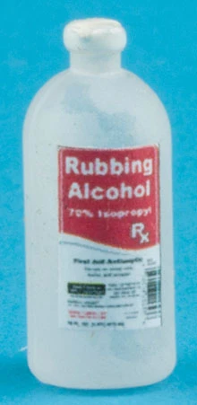 HUDSON RIVER - 1" Scale Rubbing Alcohol Dollhouse Miniature (52151)