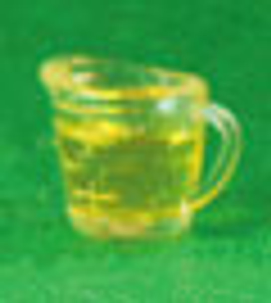 HUDSON RIVER - 1" Scale Measuring Cup Filled with Olive Oil Dollhouse Miniature (54329)