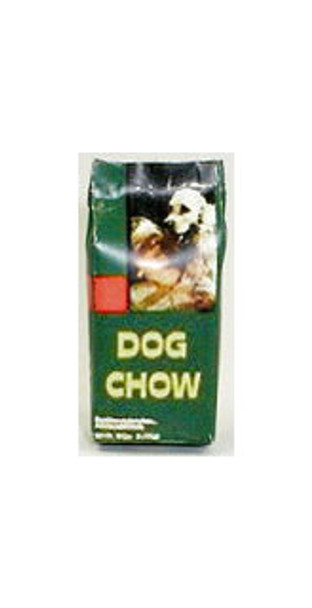 HUDSON RIVER - 1 Inch Scale Dollhouse Miniature - Dog Chow Bag Large (HR57184)