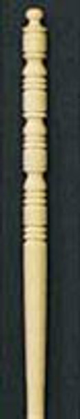 HOUSEWORKS - 1" Scale Spindles 3-3/4 In Long 4/Pk Dollhouse Miniature (12008) 022931120084