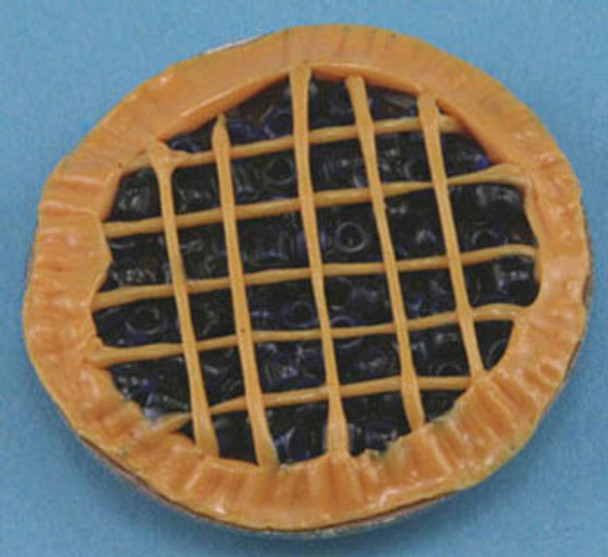 INTERNATIONAL MINIATURES - 1 Inch Scale Dollhouse Miniature - Blueberry Pie (IM65444) 731851654448