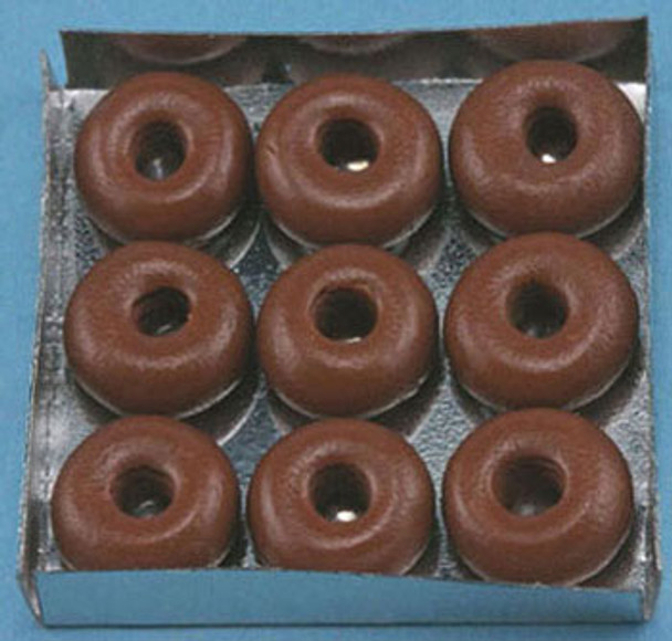 INTERNATIONAL MINIATURES - 1 Inch Scale Dollhouse Miniature - Donuts In White Box (IM65482) 731851654820