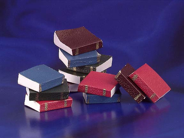 INTERNATIONAL MINIATURES - 1 Inch Scale Dollhouse Miniature - Set Books 12 pcs (IM65770) 731851657708