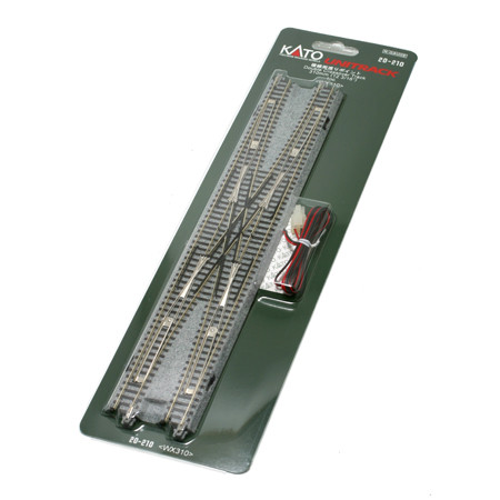 KATO - N Scale 310mm 12-3/16" Double Crossover (20210) 4949727000633