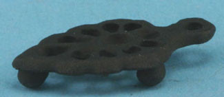 MULTI MINIS - 1 Inch Scale Dollhouse Miniature - Black Trivet (MUL3805) 749939607453