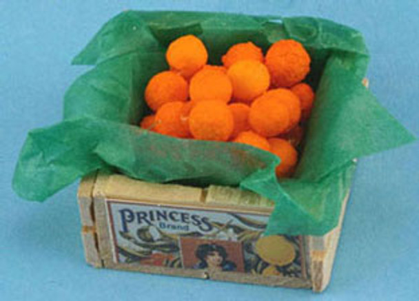 MULTI MINIS - 1 Inch Scale Dollhouse Miniature - Filled Orange Crate (MUL4258B) 749939610613
