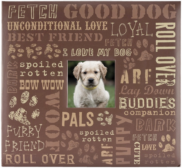 MBI - Expressions Post Bound Album With Window 12"X12"-Dog (860125) 046909601252
