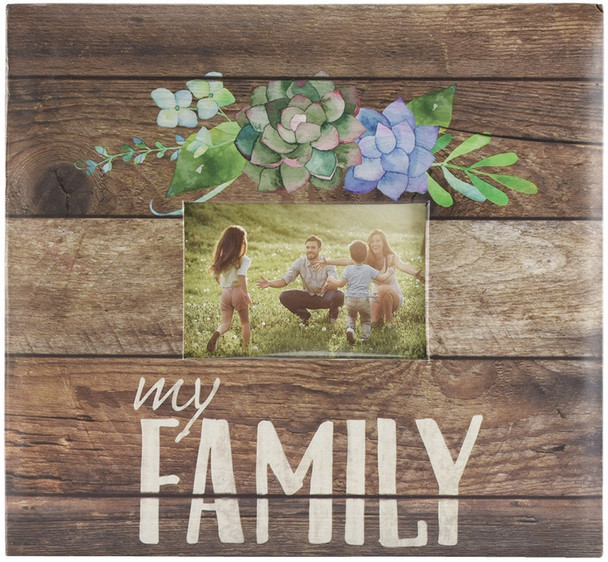 MBI - Expressions Post Bound Album With Window 12"X12"-My Family (860128) 046909601283