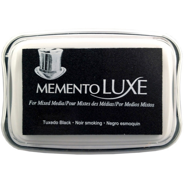 IMAGINE - Memento Luxe Ink Pad-Tuxedo Black (ML-900) 712353179004